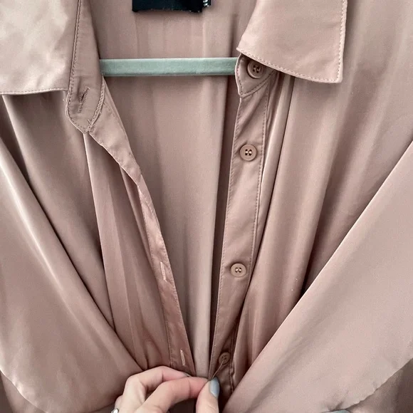 DO+BE Elegant Mocha Long Sleeve Dress - Picture 3 of 8